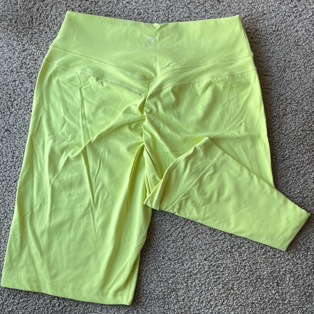 Gymshark Gymshark Whitney Cycling Shorts - Yellow